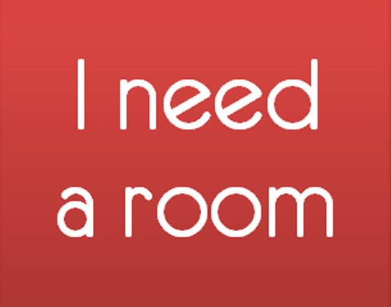 Need a room for sharing