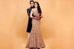 shloka mehta age, Akash Ambani and Shloka Mehta wedding, akash ambani and shloka mehta s wedding reception attire is phenomenal see pics, Red band
