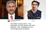 foreign minister, Dhruva Jaishankar twitter, new foreign minister s son dhruva jaishankar says he can t help with passport woes in cheeky tweet, Parenthood