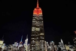 FIA, Federation of Indian Associations, empire state building lit up to honour the festival of lights, Indian diaspora