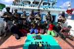 Indian Navy ship breaking, Pakistani nationals, indian navy ship rescues vessel with 19 pakistani nationals, Houthi rebels