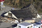 Japan Earthquake updates, Japan Earthquake visuals, japan hit by 155 earthquakes in a day 12 killed, Gym