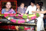 Indira Devi new updates, Ramesh Babu, mahesh babu s mother indira devi laid to rest, Superstar krishna