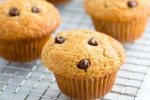 Mango Muffins Recipe, Mango Muffins Recipe, chocolate chips and mango muffins recipe, Melted butter