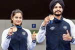 Manu Bhaker updates, Manu Bhaker latest, manu bhaker makes olympics history for india with second bronze, Sindhu