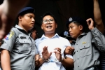 Kyaw Soe Oo, Reuters Reporters, myanmar jails reuters reporters for seven years, Asian country Kyaw Soe Oo, Reuters Reporters, myanmar jails reuters reporters for seven years, Asian country