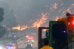 Los Angeles Wildfire evacuated, Los Angeles Wildfire, new wildfire erupts near los angeles, California