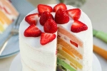 recipe, rainbow cake, rainbow cake easy recipe make at home, Recipes