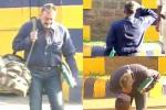Sanjay Dutt free now, Sanjay Dutt news, sanjay dutt walks out with a salute, 1993 mumbai blasts