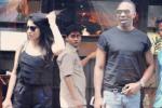 Dwayne Bravo, Shriya Saran news, shriya spotted on a date, Dwayne bravo