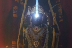 Surya Tilak Ram Lalla idol 2024, Surya Tilak Ram Lalla idol 2024, surya tilak illuminates ram lalla idol in ayodhya, Eat