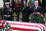 Trump pays last respect to Bush, Trump pays last respect to Bush, trumps pay last respect to late president bush at u s capitol, Mccain Trump pays last respect to Bush, Trump pays last respect to Bush, trumps pay last respect to late president bush at u s capitol, Mccain