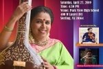 Virginia Events, Vocal Concert - Mrs. Sudha Raghunathan in Park View High School, vocal concert mrs sudha raghunathan, Virginia events