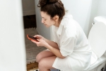 Phone in the Toilet usage, Phone in the Toilet latest, stop scrolling your phone in the toilet, Addiction