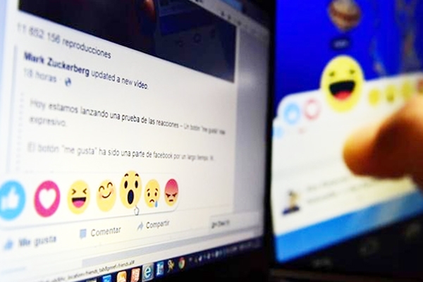 Do not use Facebook reactions, to preserve privacy!