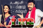 LKG Tamil, RJ Balaji, lkg tamil movie, Priya anand