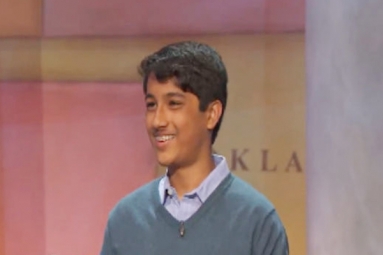 Indian-American boy wins $100,000 in top US quiz show! Indian-American boy wins $100,000 in top US quiz show!