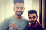 break up, break up, secret message from virat through t shirt, Superman break up, break up, secret message from virat through t shirt, Superman